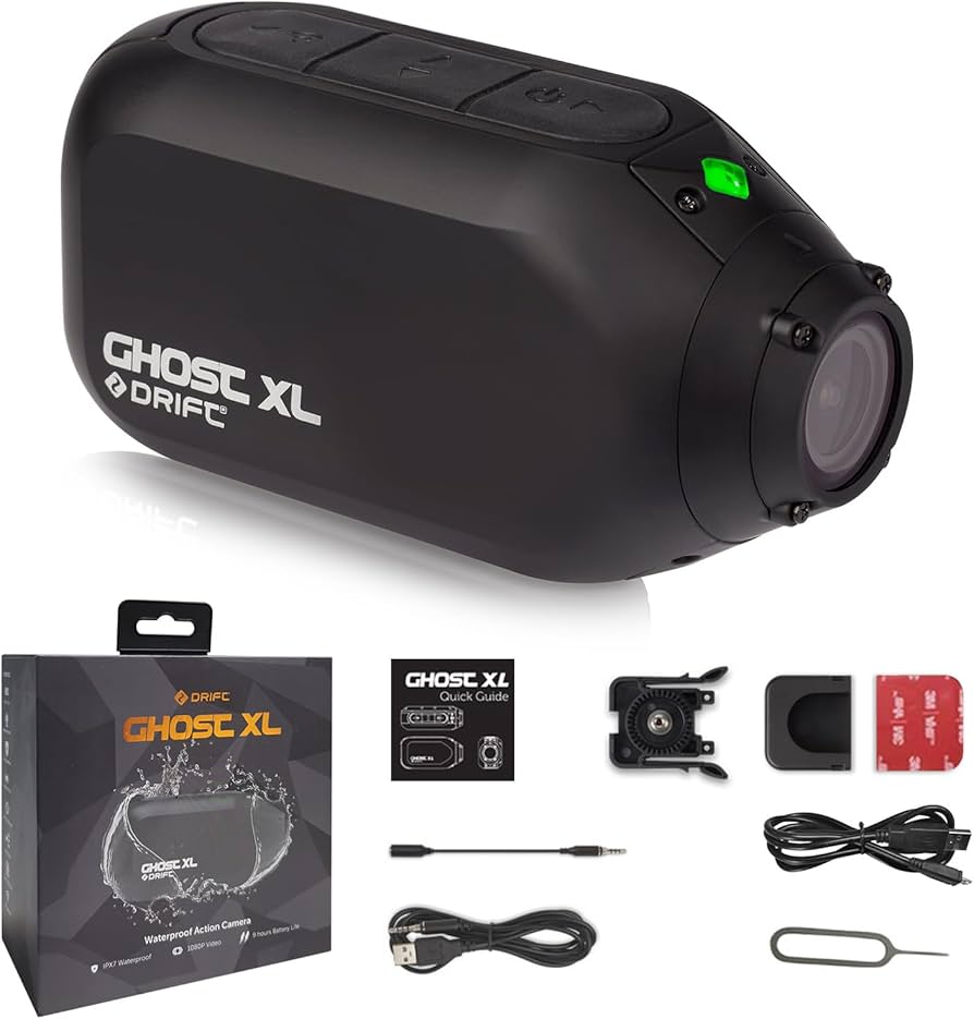 Amazon | DRIFT Ghost XL バイク用 9時間駆動 アクションカメラ IPX7