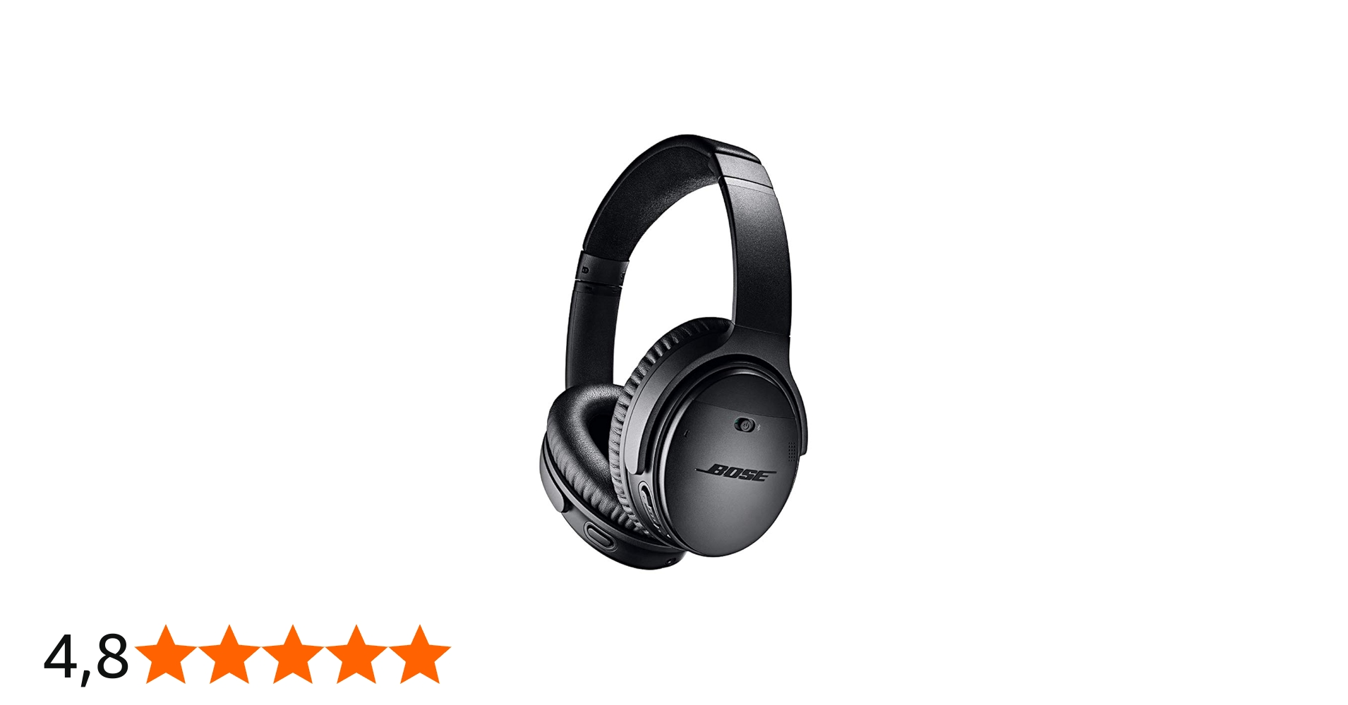 Bose QuietComfort 35 II (QC35 II) Fone de ouvido Bluetooth (Preto