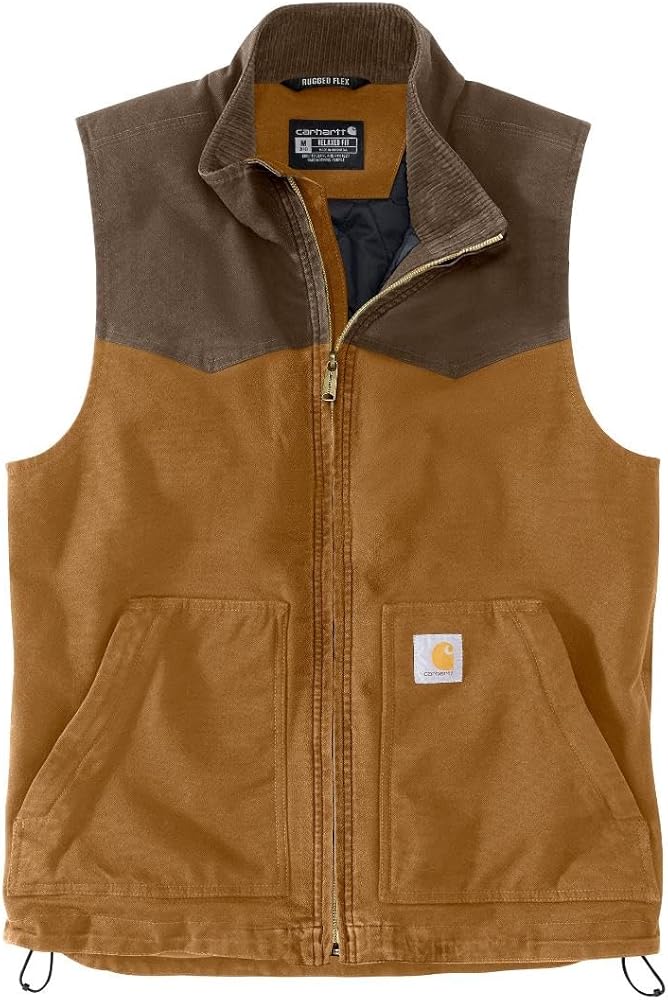 Carhartt Men's Montana Rugged Flex Duck Relaxed Fit Vest, Carhartt