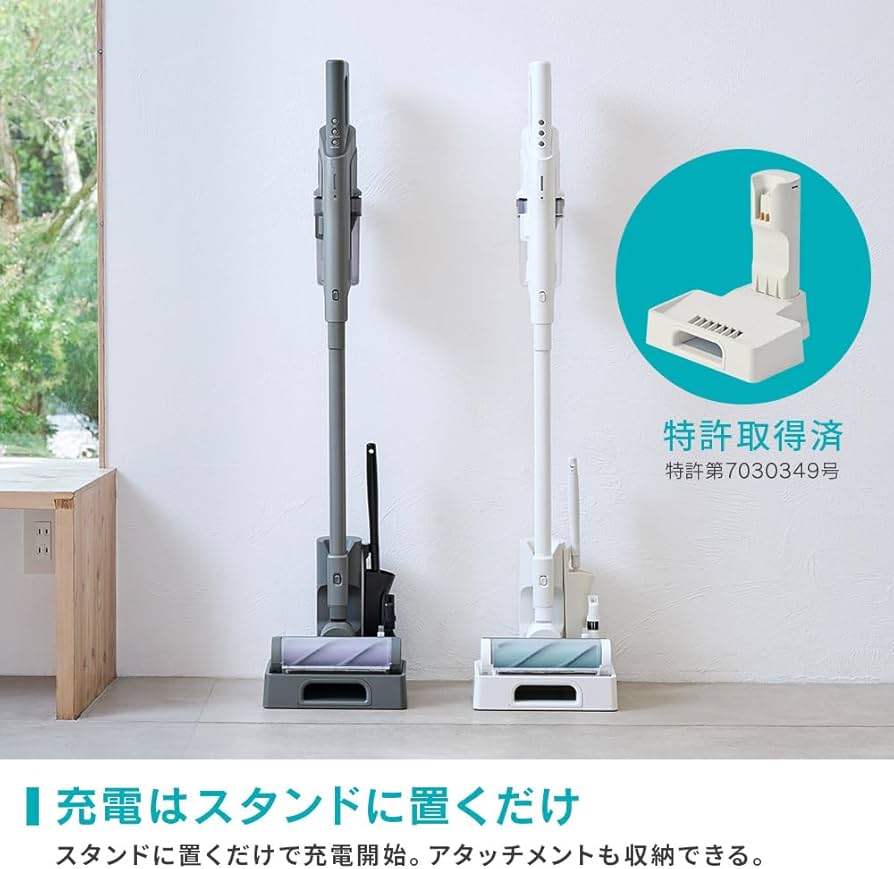 Amazon.co.jp: アイリスオーヤマ コードレス掃除機 SUUZE サイクロン式
