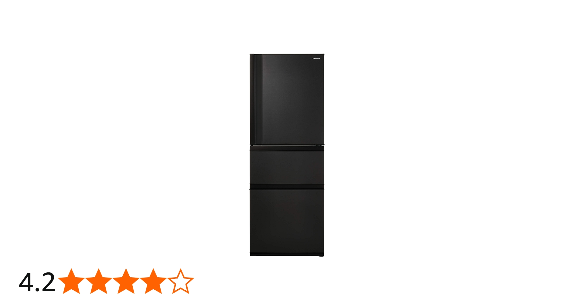 Amazon.co.jp: 東芝 冷蔵庫 幅60㎝ 326L マットチャコール GR-T33SC