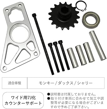Amazon | モンキー ゴリラ カブ ダックス シャリー 対応 7J カウンター