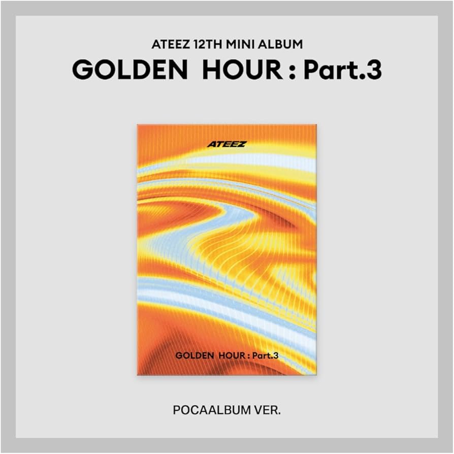 Amazon.com: A'TEEZ GOLDEN HOUR : Part.3 POCA Version with Tracking