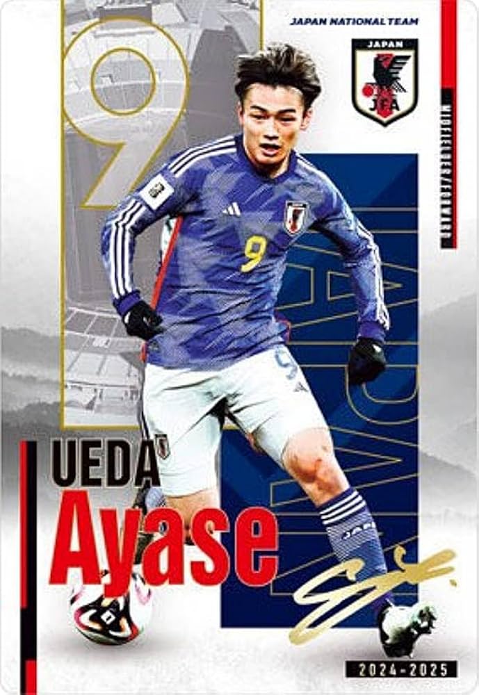 Amazon.co.jp: 【[金箔サイン仕様] 1-49 上田綺世 (レアカード