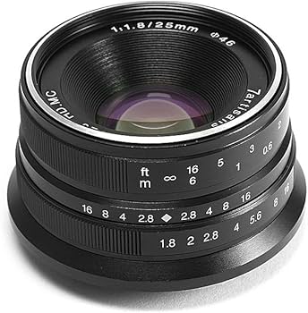 Amazon.com : 7artisans 25mm F1.8 Manual Focus Fixed Lens for Sony