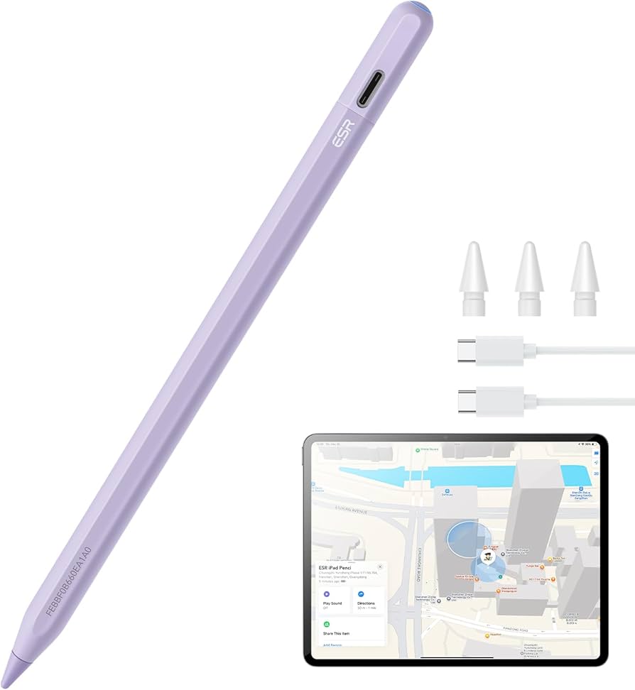 Amazon | ESR ipad ペン 用 Find My「探す」機能付きスタイラス 2025