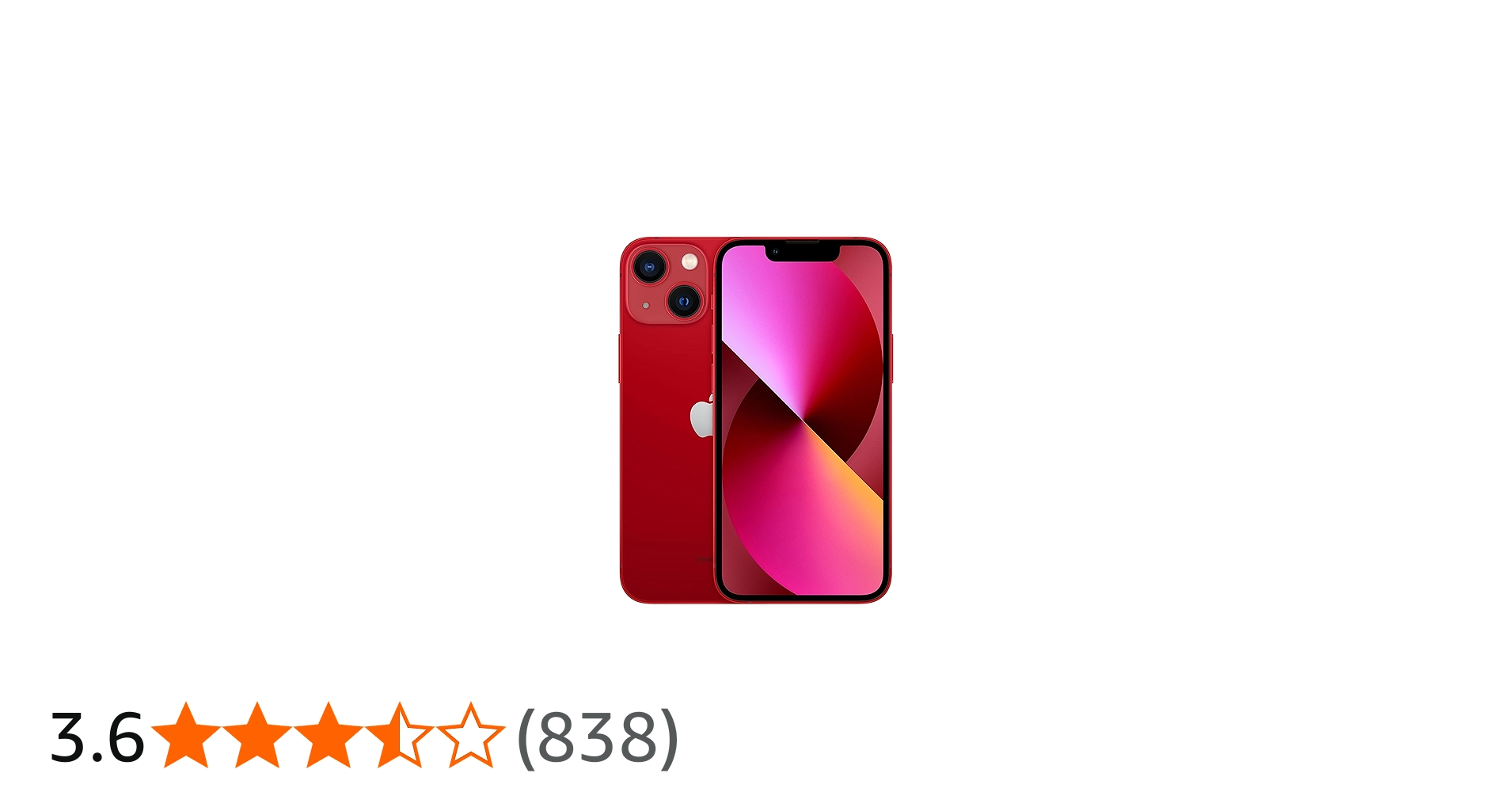 Amazon | 【整備済み品】 Apple iPhone 13 mini 128GB (PRODUCT)RED