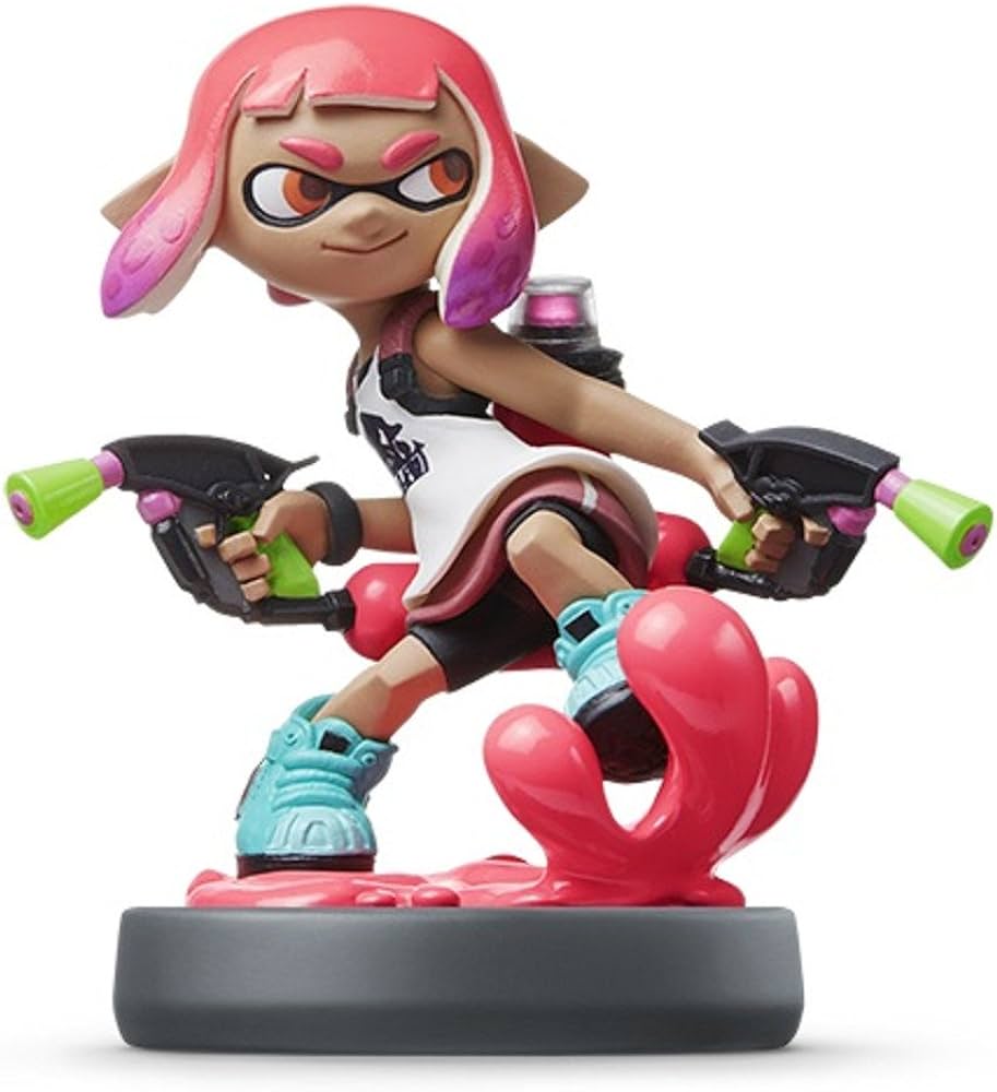 Amazon.co.jp: amiibo ガール【ネオンピンク】 (スプラトゥーン