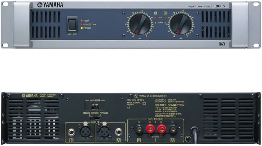 Amazon | ヤマハ YAMAHA パワーアンプリファイアー P1000S | プロ用