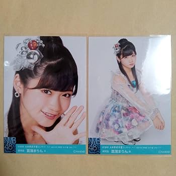 Amazon.co.jp: 元 NMB48 菖蒲まりん 生写真 4コンプ 8枚セット のんふ