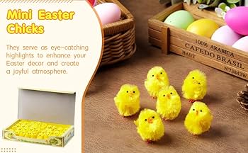 Amazon.co.jp: Toyoget ミニイースターひよこ 1.5インチ かわいい