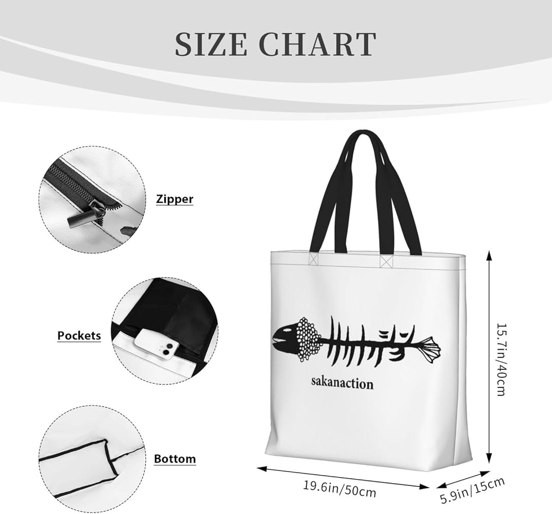 Amazon | [Thx Giving] サカナクション Sakanaction トートバッグ エコ