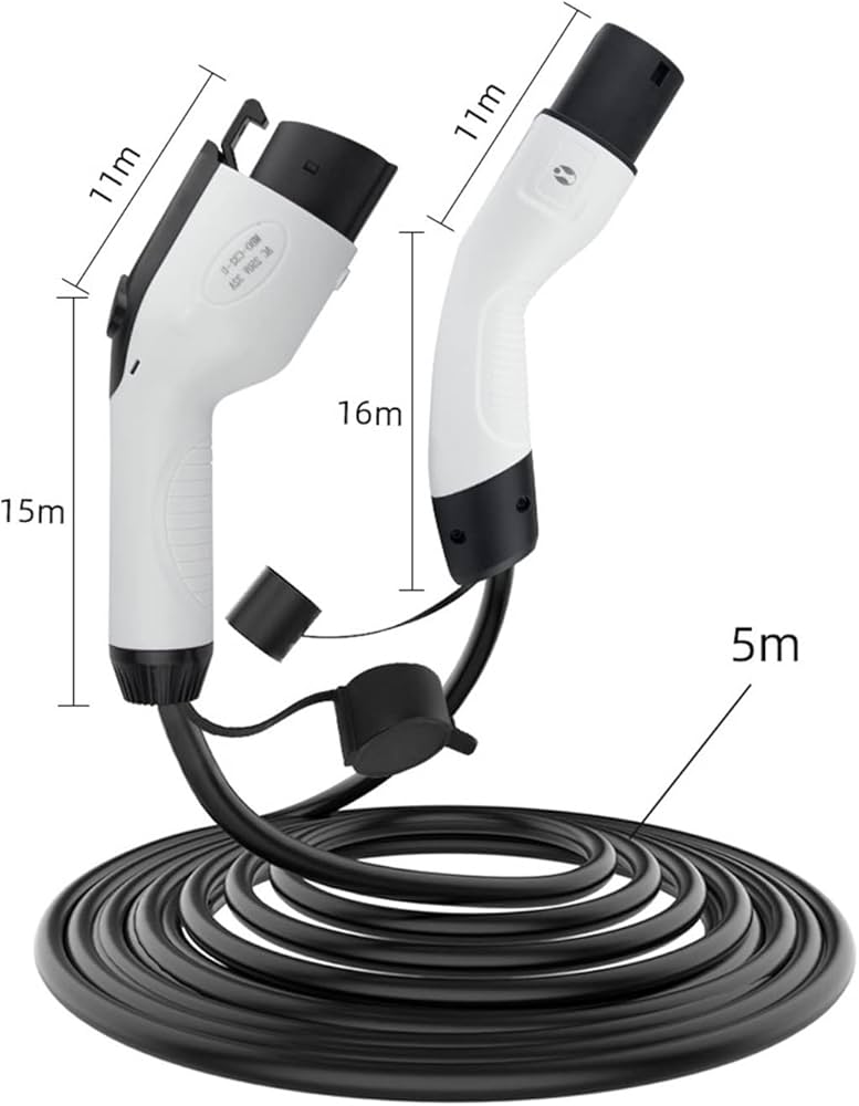 Amazon.co.jp: ev充電器 EV 充電ケーブル J1772 Type1 から Type2 メス