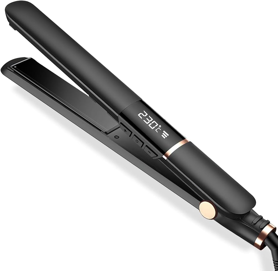 Amazon | ヘアアイロン ストレート5段階温度調節 150℃～230℃ 急速加熱