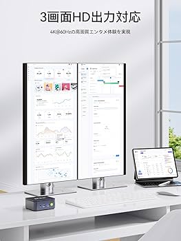 Amazon.co.jp: 【ミニPC Ryzen 5 3500U搭載・N150より速い】GMKtec G10