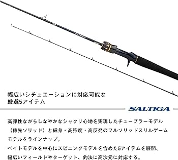 Amazon | ダイワ(DAIWA) ライトジギングロッド SALTIGA(ソルティガ) LJ