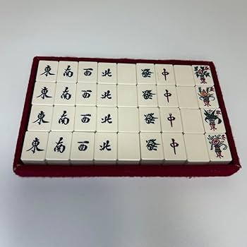 Amazon | 麻王印 高級麻雀牌 セット 希少 | 麻雀 | おもちゃ