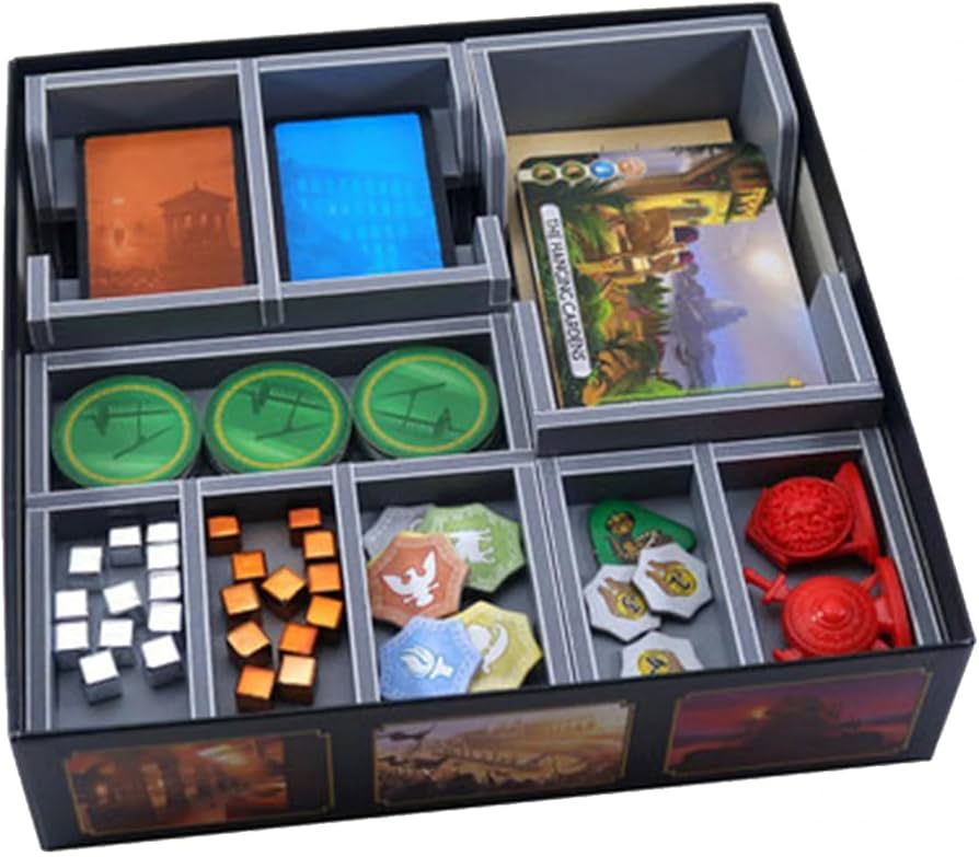 Amazon.com: Folded Space Box Insert: 7 Wonders Duel & Expansions