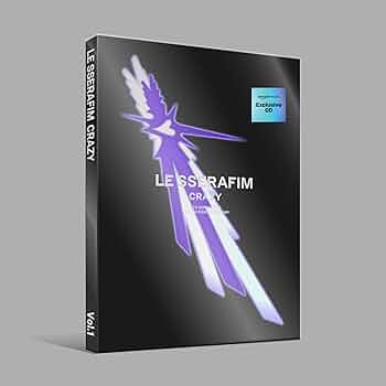 LE SSERAFIM - 4th Mini Album 'CRAZY' THUNDERING CEDAR [Amazon
