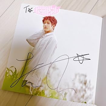 チャウヌ ポロライド チェキ 直筆サイン ASTRO チャウヌ 直筆サイン