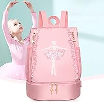 Amazon.com | Yitengteng Ballet Dance Backpack with Separate Shoe