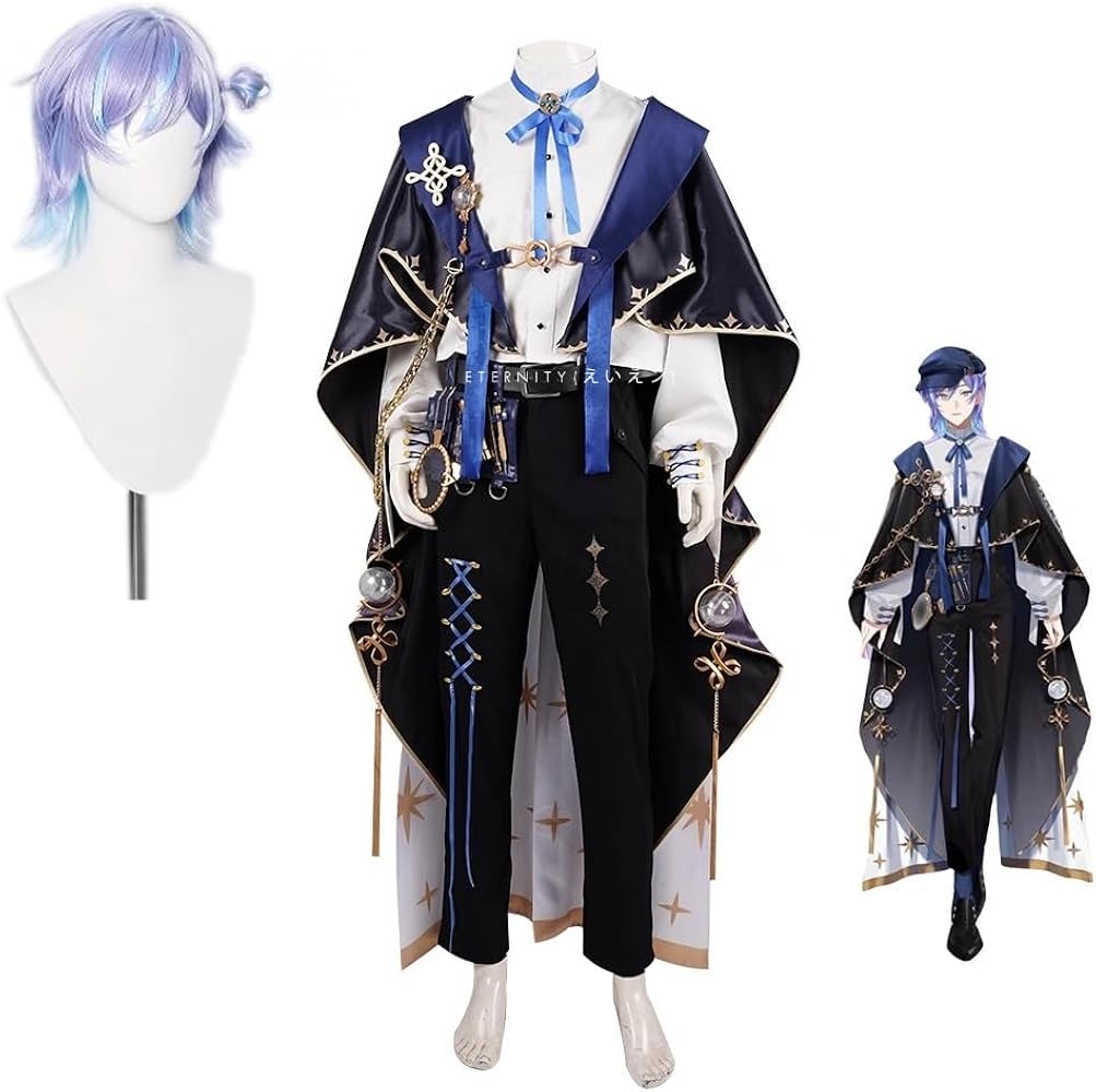 Amazon.co.jp: [えいえン] 星導ショウ 新衣装 コスプレ衣装+ウィッグ
