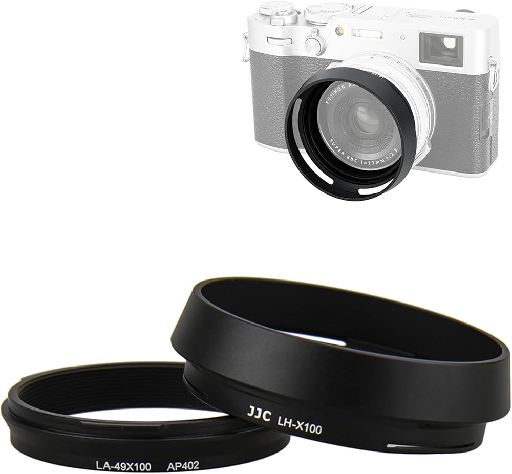 Amazon | JJC メタル レンズフード ねじ込む式 富士フィルムFujifilm