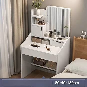 Amazon｜UKewei ドレッサー 化粧台 鏡台 梳妆台 化妆台 化妆桌｜鏡台