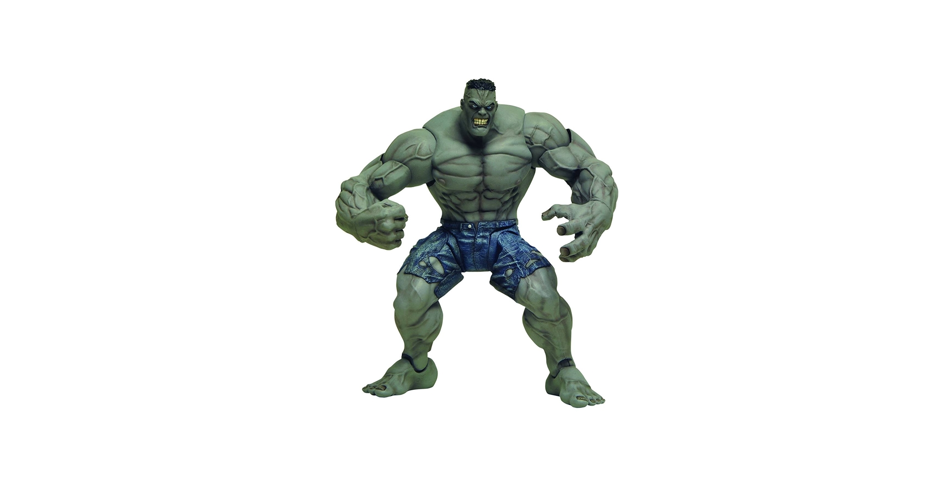 Amazon.com: Diamond Select Toys Marvel Ultimate Hulk Action Figure