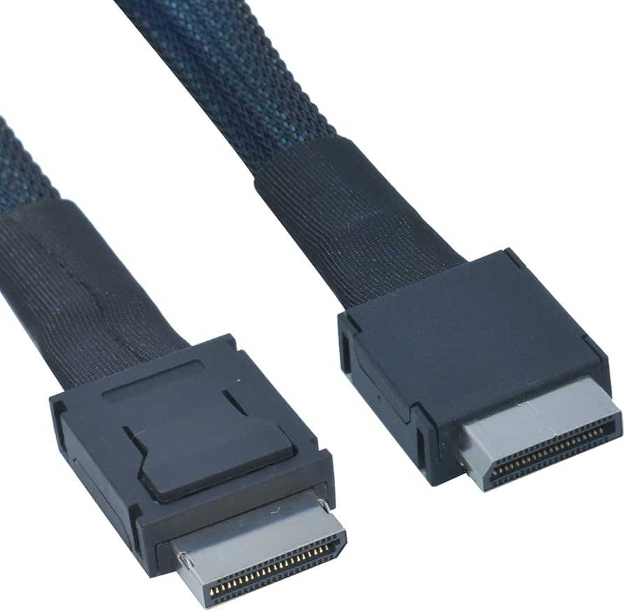 Amazon.com: LetLinkSo Oculink Cable PCIe 4.0 SFF-8611 4i Male