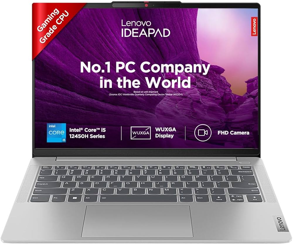 Lenovo IdeaPad Slim 5, Intel Core i5-12450H, 12th Gen, 16GB RAM