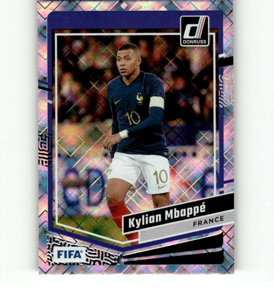 Amazon.com: 2023-24 Donruss Diamond #17 Kylian Mbappe France Fifa