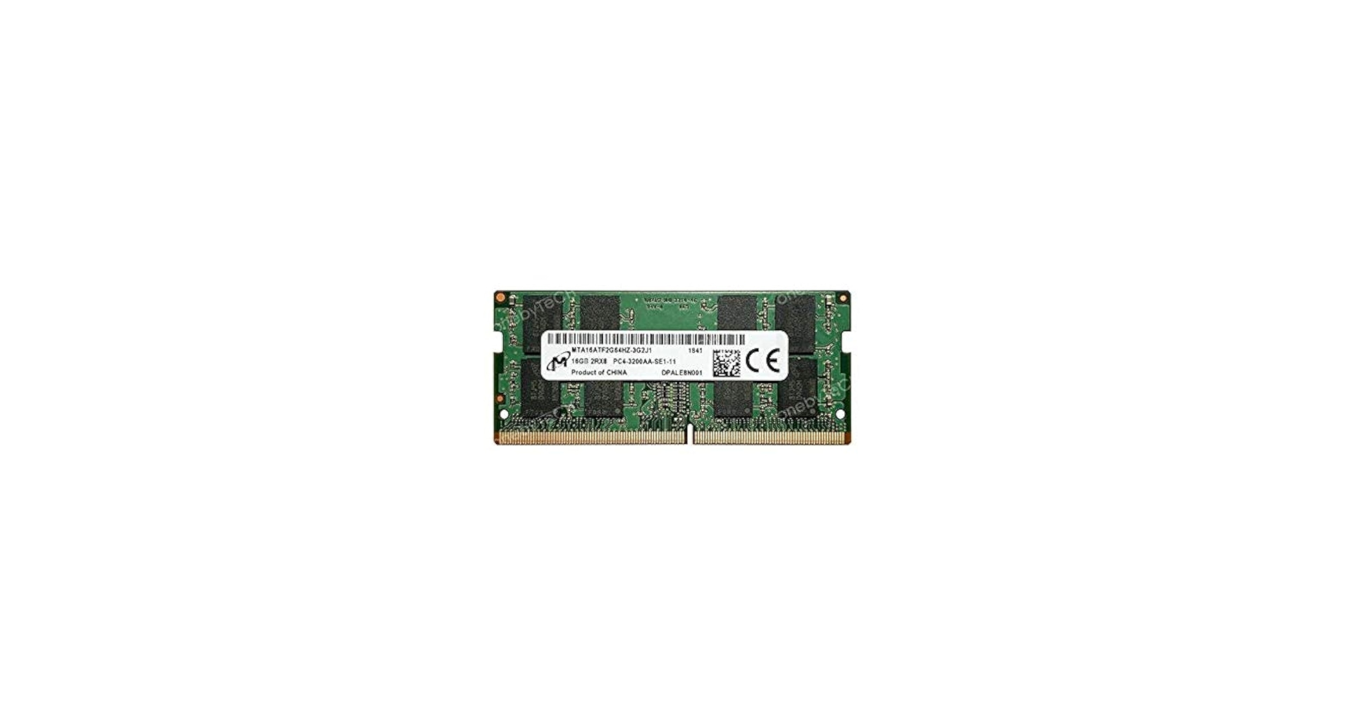 Micron 16GB 3200MHz SODIMM DDR4 Memory Module at Amazon.com