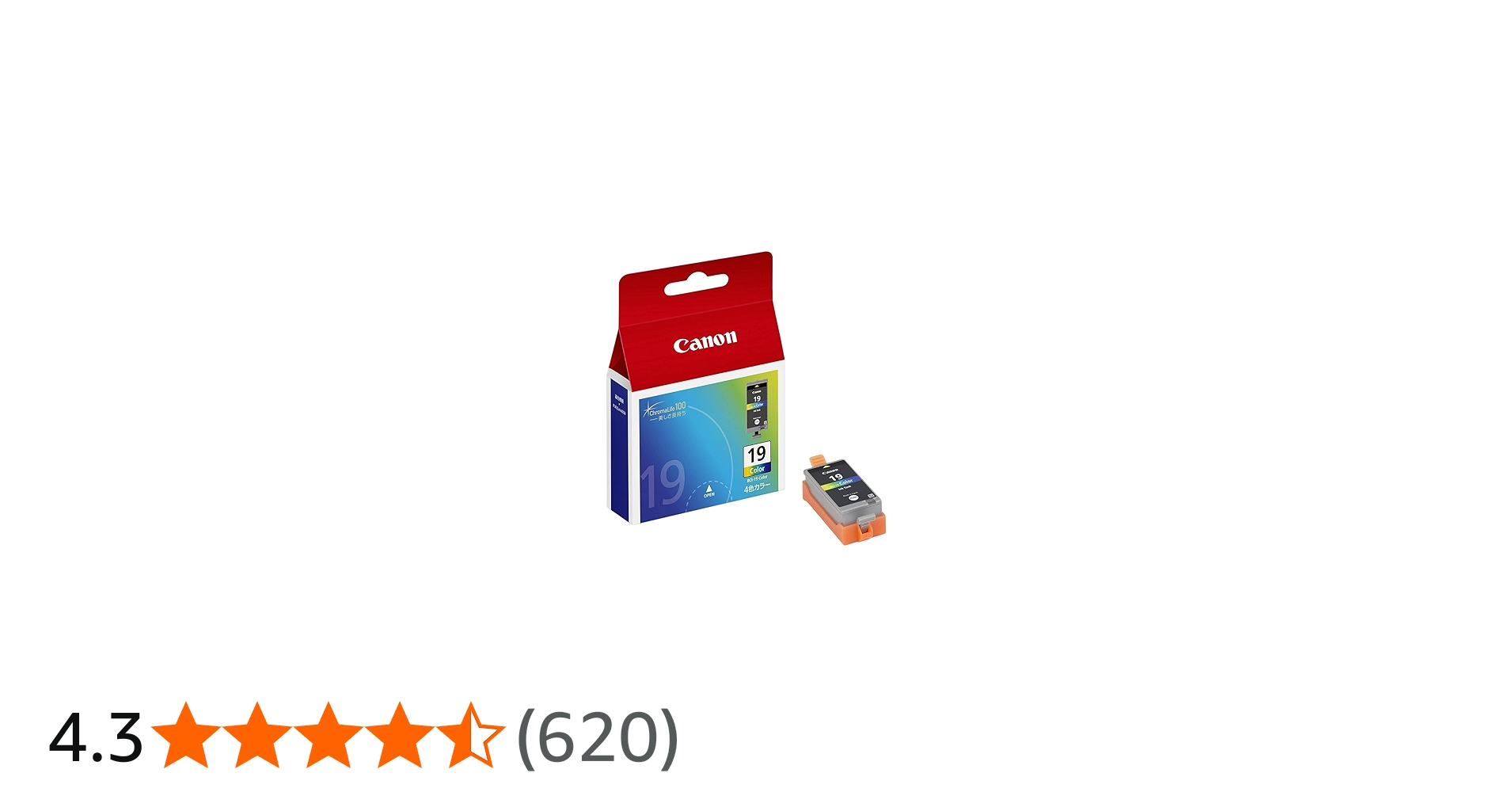 Amazon.co.jp: キヤノン 純正インクカートリッジ BCI-19 Color 4色