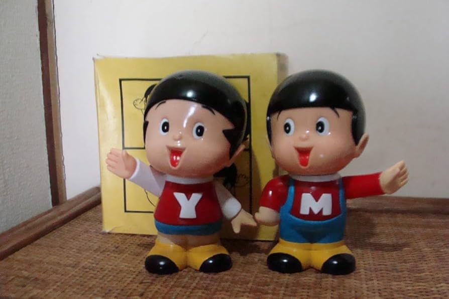 Amazon.co.jp: ヤンマー ヤン坊 マー坊 ヤンボー マーボー 貯金箱