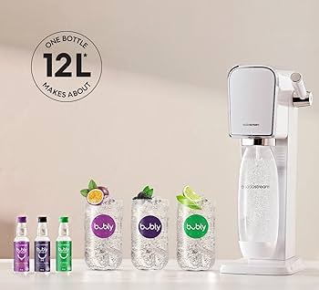 Amazon.com: SodaStream Terra Sparkling Water Maker (White) with