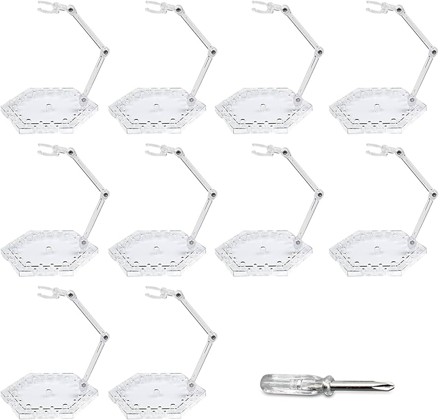 Amazon.co.jp: Feestars フィギュア スタンド 10個セット プラモデル