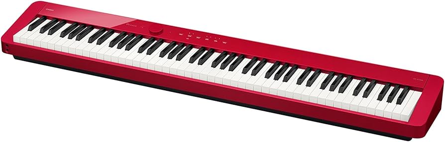 Amazon | カシオ (CASIO) 電子ピアノ Privia PX-S1100RD (レッド) 88