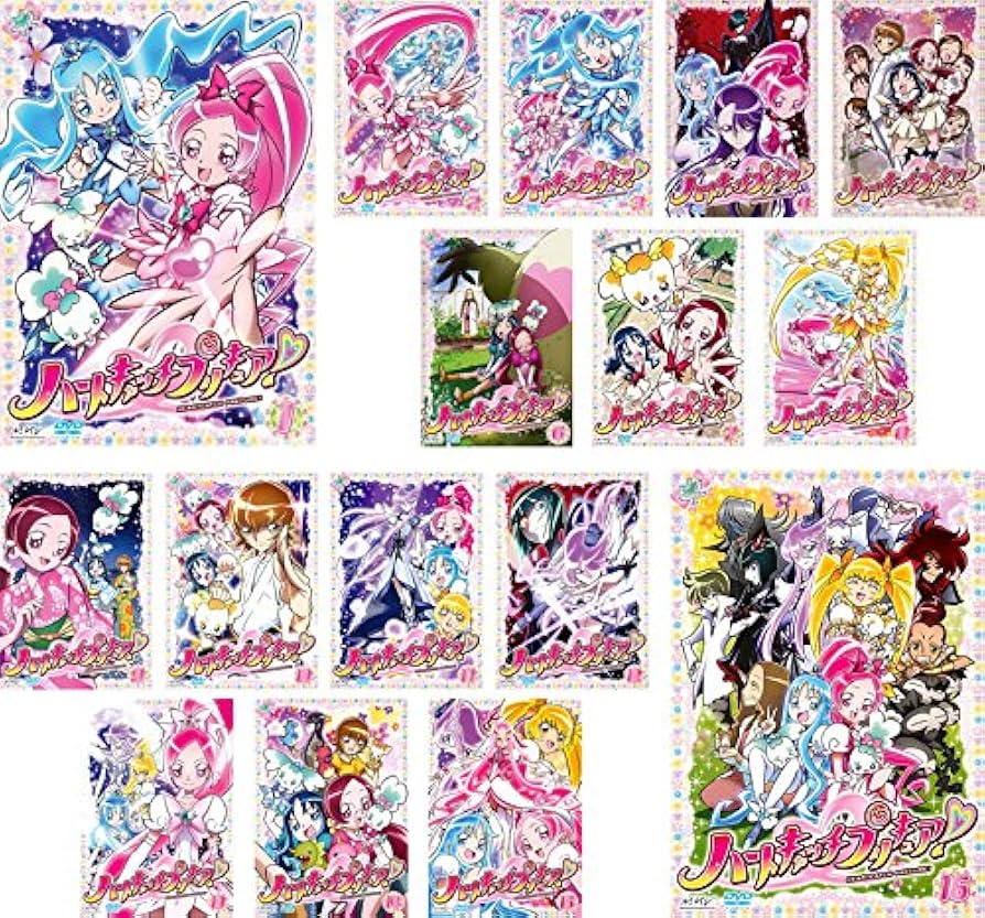 Amazon.co.jp: ハートキャッチプリキュア! [レンタル落ち] 全16巻