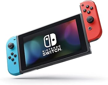 Amazon.com: Nintendo Switch – Neon Red and Neon Blue Joy-Con