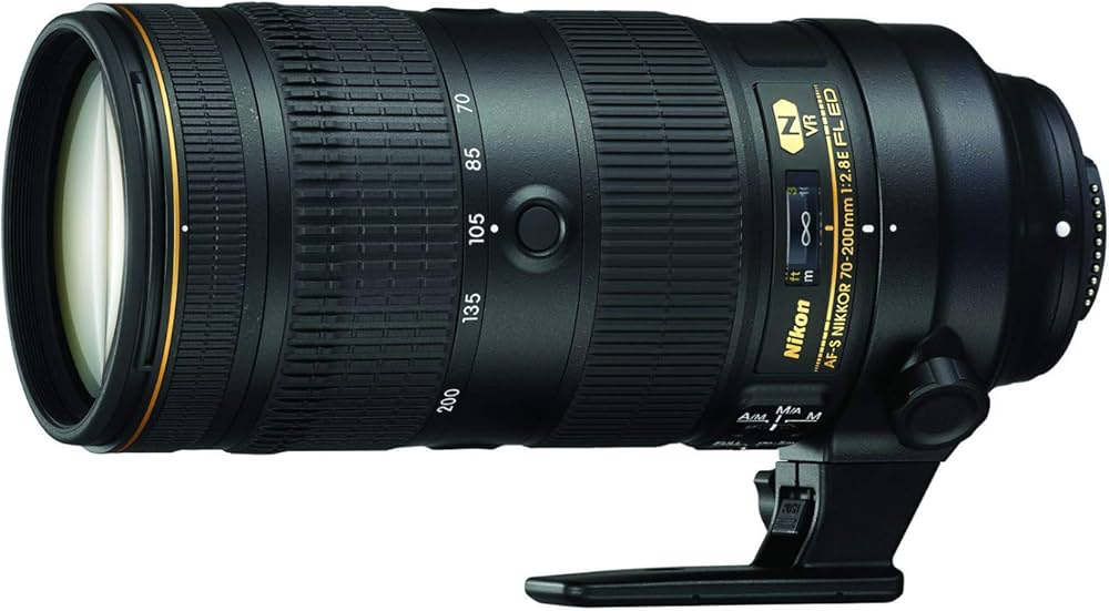 Buy Nikon Af-S Nikkor 70-200Mm F/2.8E Fl Ed Vr Camera Lens, Black