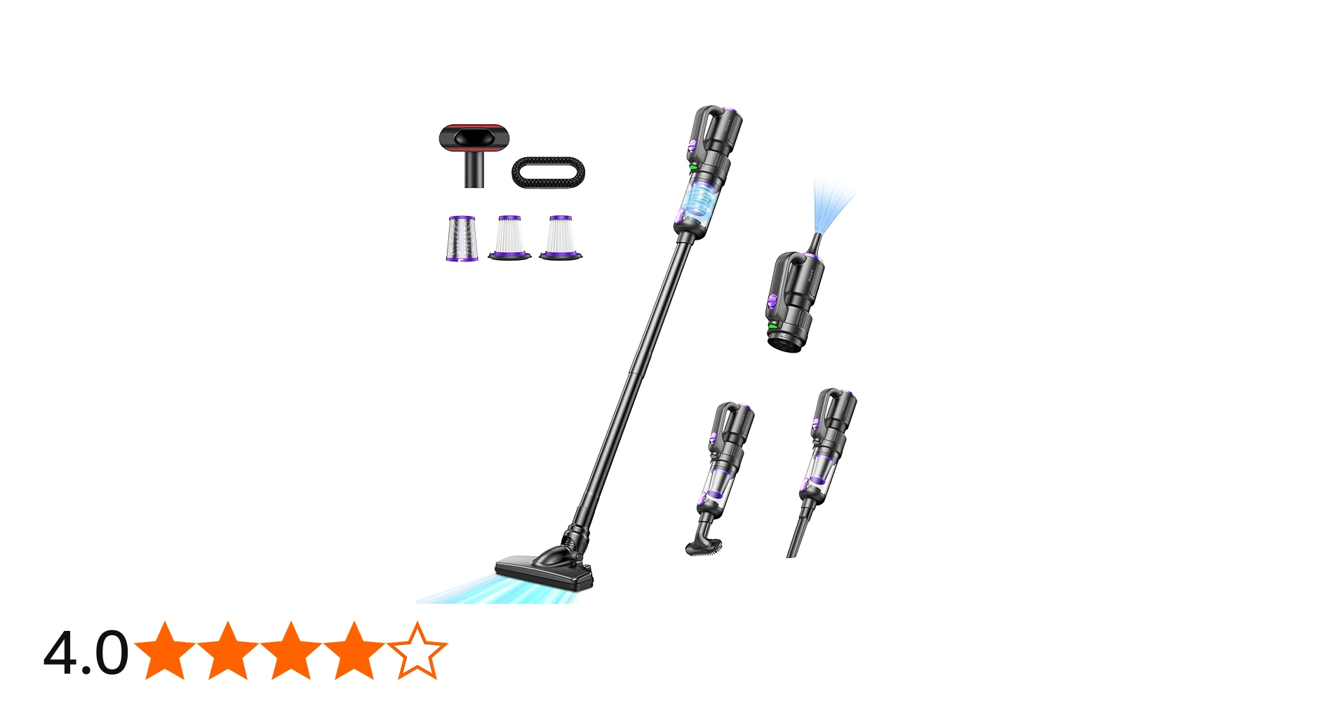 Amazon | 掃除機 コードレス 28000pa超強力吸引【2025業界初!吹き飛ぶ