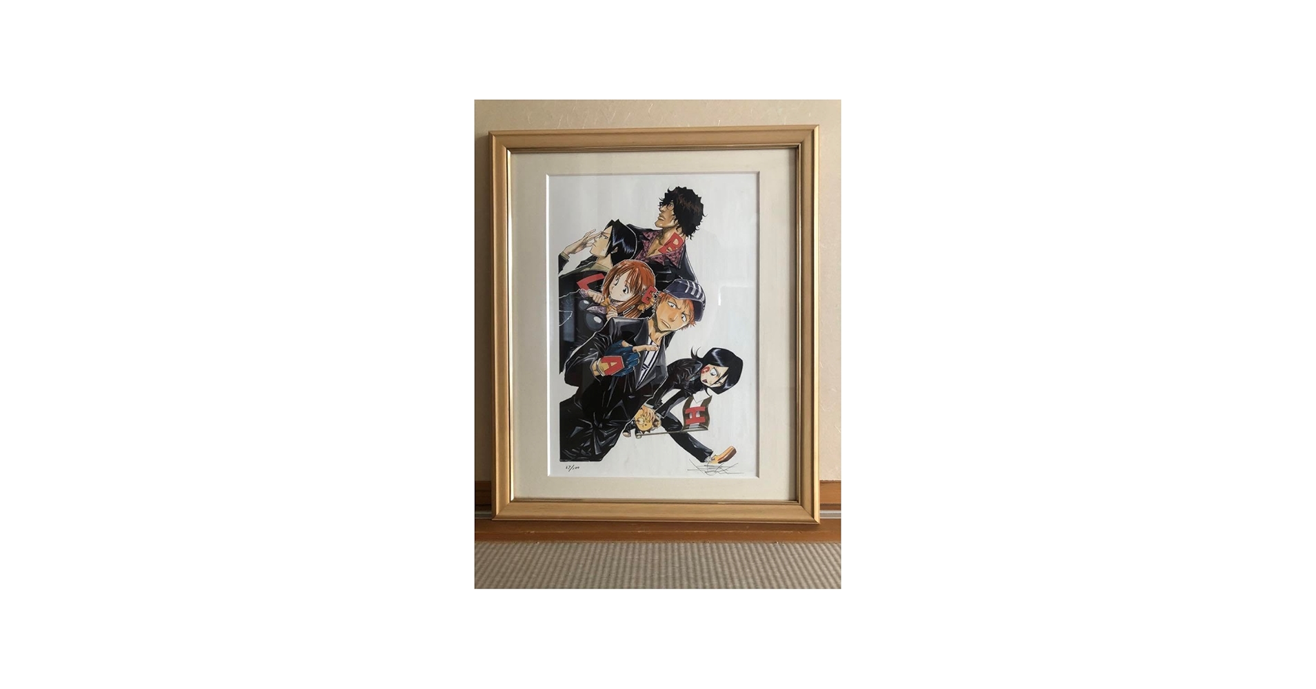 Amazon.co.jp: BLEACH 久保帯人先生直筆サイン入りリトグラフ（高級