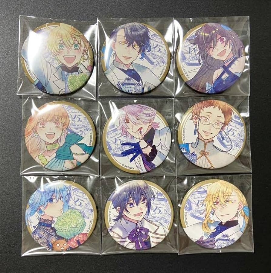 PandoraHearts 缶バッジ 21個セット 予約商品】グリッター缶バッジ