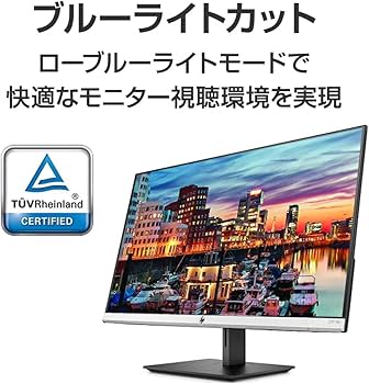 Amazon.co.jp: HP モニター 27インチ 4K ディスプレイ 解像度3840x2160