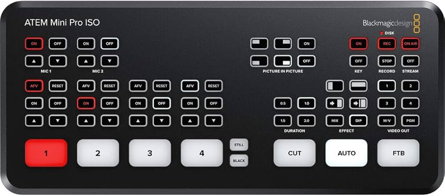 Amazon.com : Blackmagic Design Atem Mini Pro ISO (SWATEMMINIBPRISO