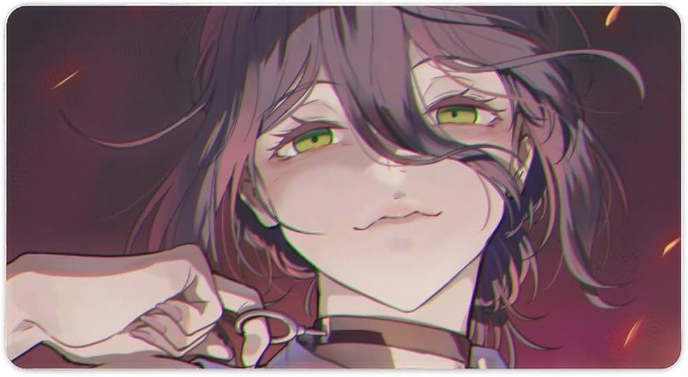 Amazon.co.jp：デスクマット パッド チェンソーマン レゼ 【ゴム生地