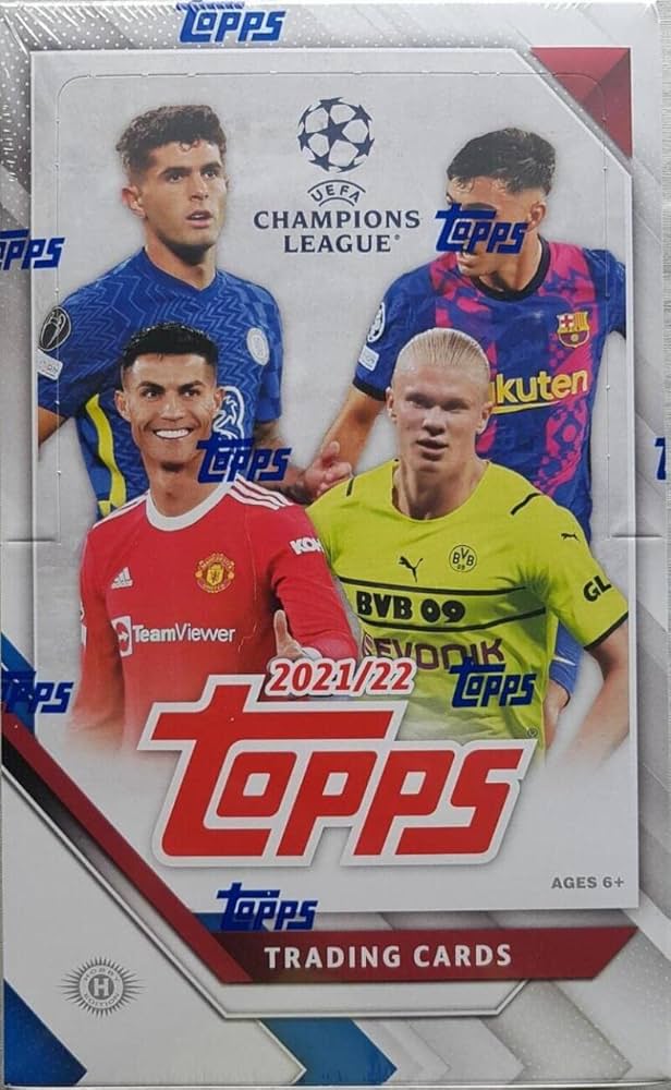 Amazon.com: 2021-22 Topps UEFA Champions League Soccer Hobby Box