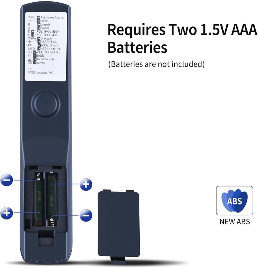 Amazon.com: New Replacement Soundbar Remote Control for Bose Sound