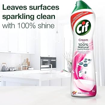 Cif Pink Cream Cleaner, 500ml : Amazon.ca: Health & Personal Care